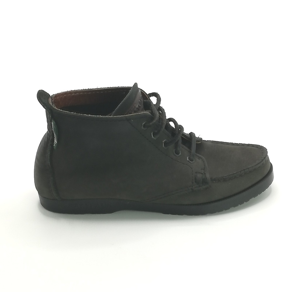 Eastland Womens Shoes Chukka Boots Black Lace Up Leather 6